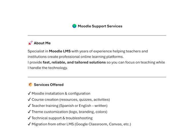install and configure moodle for teachers and institutions